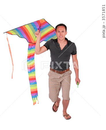 man carrys kite man carrys kite 3571851