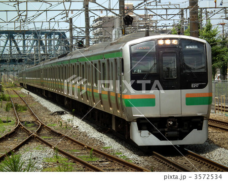 東海道線 E217系 藤沢駅 東海道線 E217系 藤沢駅 3572534