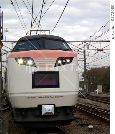 いろどり彩　485系　高尾駅 3572680