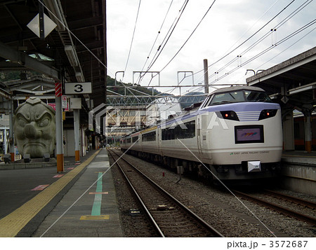 いろどり彩　485系　高尾駅 3572687