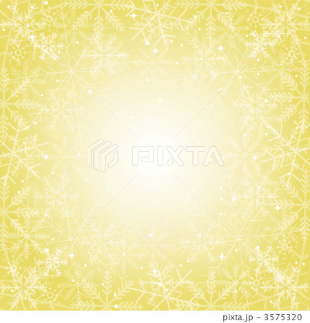 雪の結晶の背景 雪の結晶の背景 3575320