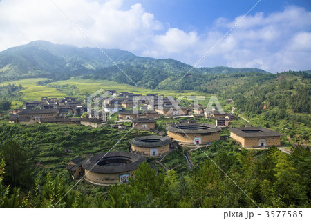 初渓村の福建土楼群 3577585