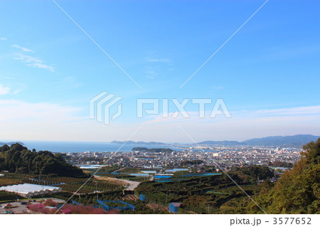 とよおか湖から眺める蒲郡市 とよおか湖から眺める蒲郡市 3577652