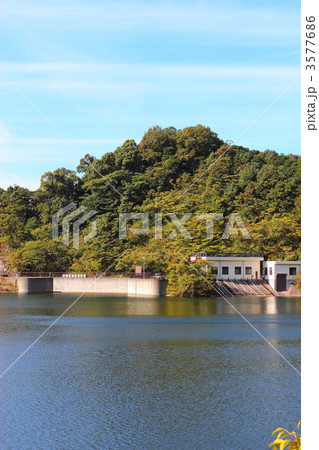 とよおか湖の風景 3577686