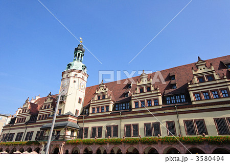ドイツ　ライプツィヒ　旧市庁舎 3580494