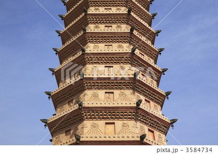 拝寺口双塔西塔 3584734