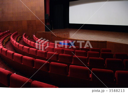 Empty hall of cinema Empty hall of cinema 3588213