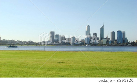 オーストラリア　パース市街 3591320