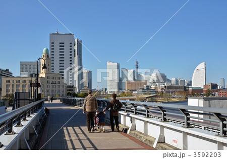 横浜散歩・山下臨港線プロムナード 3592203