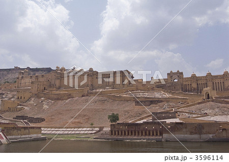 インド・ジャイプル・アンベール城 3596114