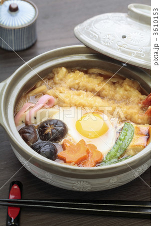 鍋焼きうどんと箸 3610153