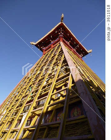 チベット　ラサ・薬王山 3611018