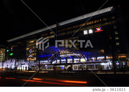 JR博多シティのイルミネーション夜景 3611021