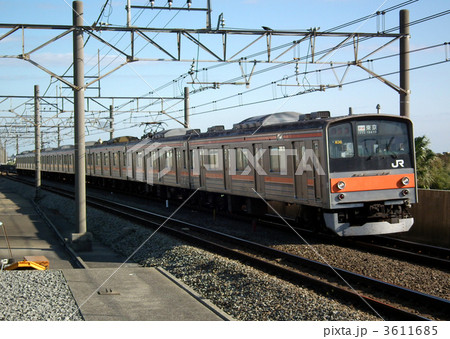 武蔵野線 205系 葛西臨海公園駅 武蔵野線 205系 葛西臨海公園駅 3611685