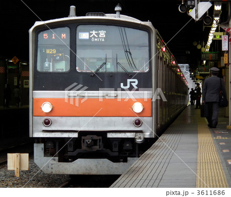 武蔵野線 205系 大宮駅 武蔵野線 205系 大宮駅 3611686