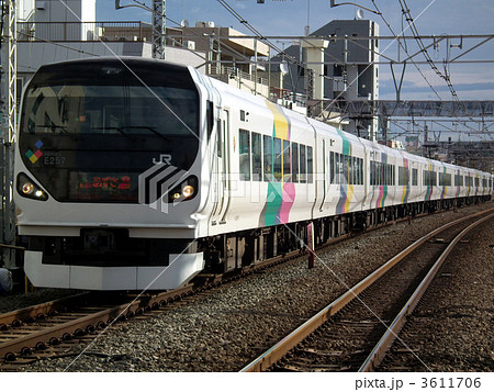 特急あずさ　257系　西荻窪駅 3611706