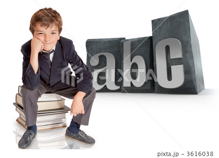 Schoolboy and ABC 3616038