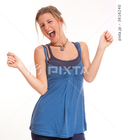Enthusiastic young girl 3616240