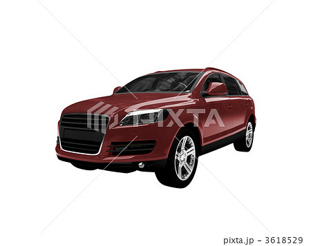 isolated red car front view 02 isolated red car front view 02 3618529