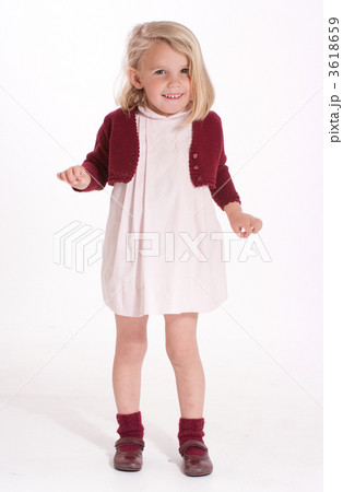Funny cute little girl 3618659
