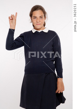 Answering schoolgirl Answering schoolgirl 3620151