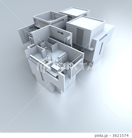 White residential structure White residential structure 3621574