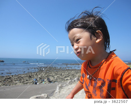 子供の海水浴 3622507