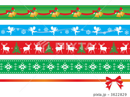 クリスマスリボンテープ 3622829