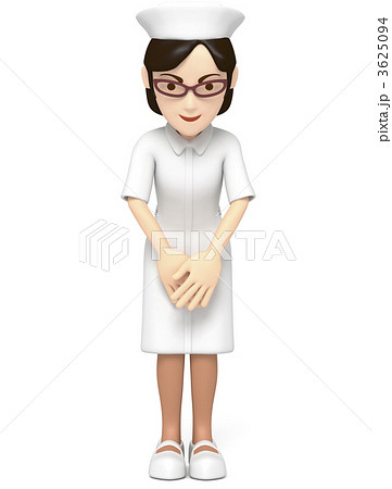 看護士　お辞儀 3625094