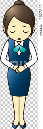 お詫び女性 群青 お詫び女性 群青 3627245
