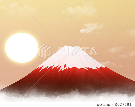 赤富士 赤富士 3627591