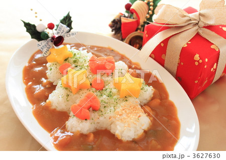 クリスマス　洋食　カレーライス 3627630