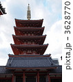 浅草寺　五重塔 3628770