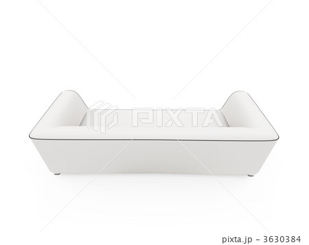 Sofa over white background 3630384