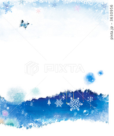 冬の背景 Jyaのイラスト素材
