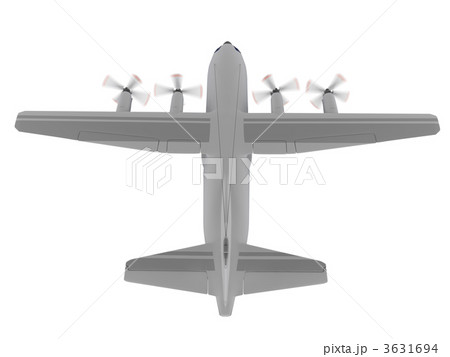 military aircraft isolated view 3631694