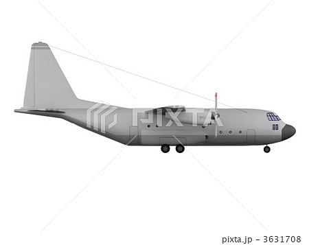 military aircraft isolated view 3631708