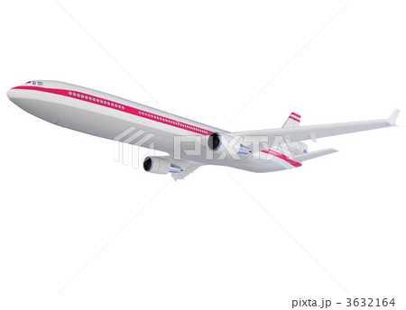 aircraft isolated view 3632164