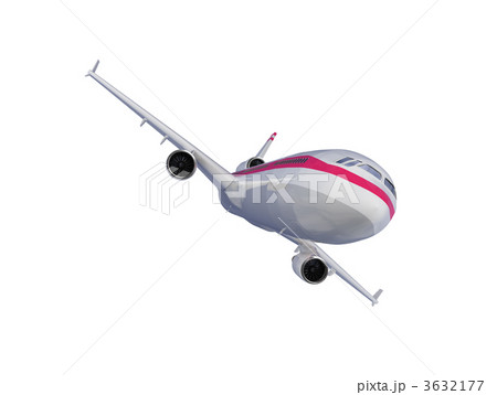 aircraft isolated view 3632177