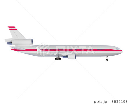 aircraft isolated view 3632193