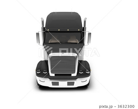 Monstertruck isolated black front view 3632300