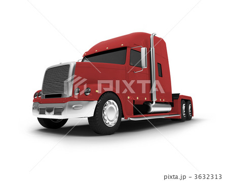 Monstertruck isolated red front view 3632313