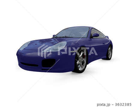 isolated blue super car front view 01.jpg isolated blue super car front view 01.jpg 3632385
