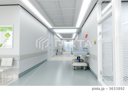 Hospital corridor 3633892