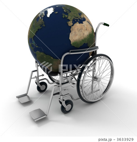 The world on a wheelchair 3633929