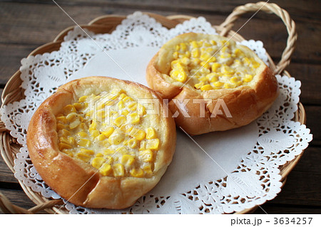 コーンたっぷりの手作りコーンマヨパン コーンたっぷりの手作りコーンマヨパン 3634257