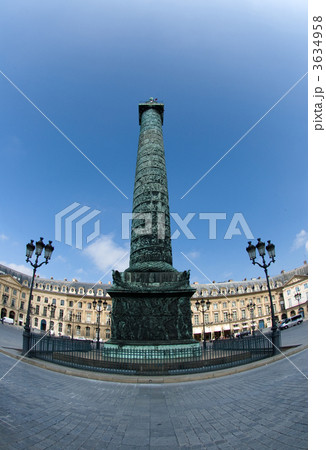 Austerlitz column in Place Vendome, Paris 3634958