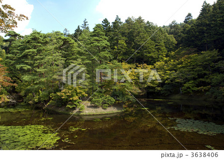 修学院離宮 上離宮 三保ヶ島 修学院離宮 上離宮 三保ヶ島 3638406
