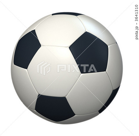Soccer ball against white background 3641310