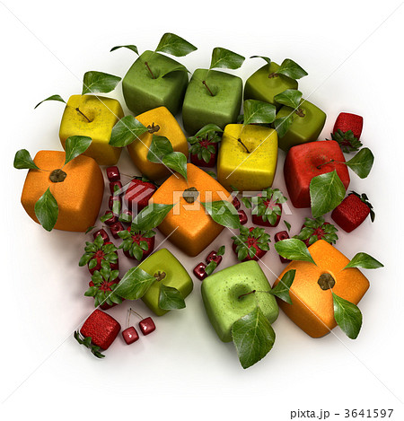 Cubic fruit composition Cubic fruit composition 3641597